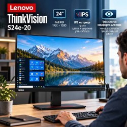 Lenovo ThinkVision S24e-20 - фото 7
