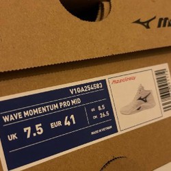 Кроссовки Mizuno Wave Momentum Pro Mid - фото 3