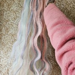 Парик длинный + спрей для расчёсывания парика - фото 2