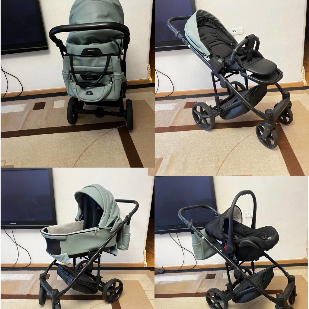 Коляска Adamex Zico Deluxe 3 в 1