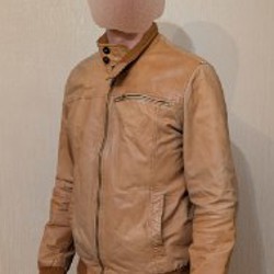 Кожаная куртка Zara - фото 2