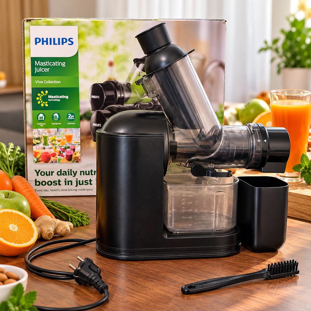 Шнековая соковыжималка Philips