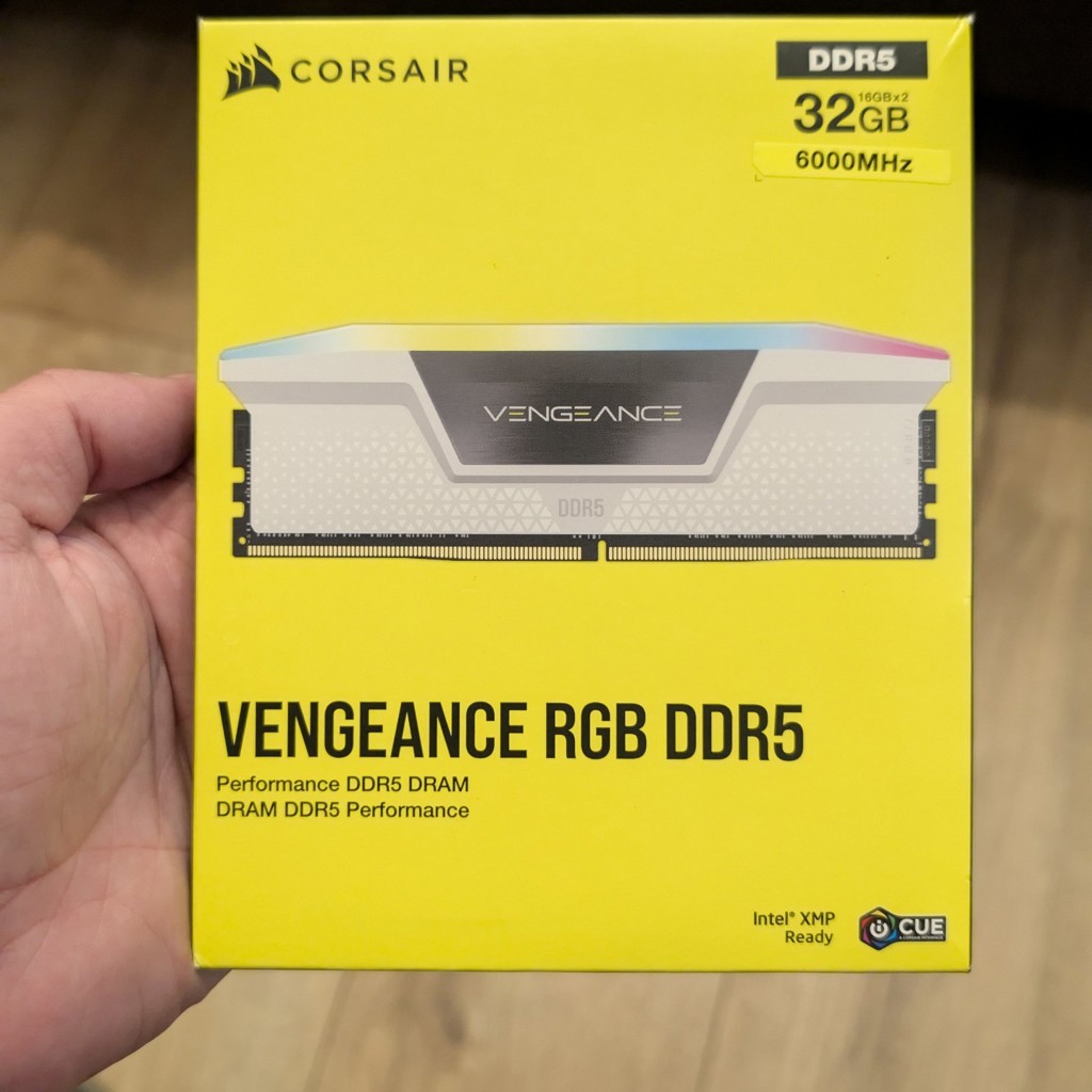Оперативная память DDR5 Corsair Vengeance RGB