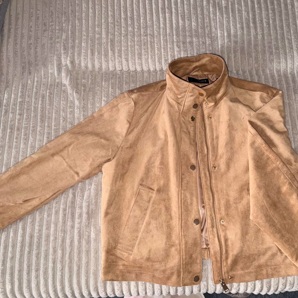 Замшевая куртка Zara