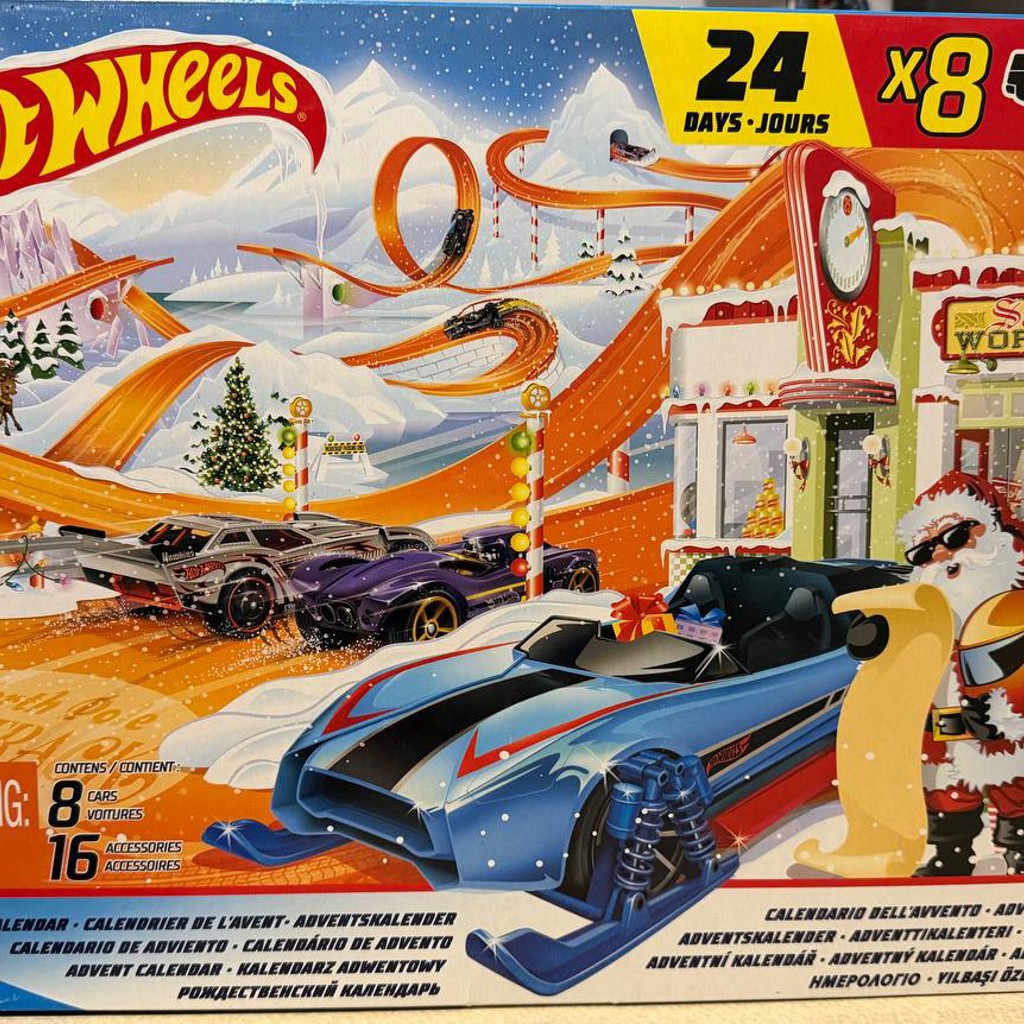 Адвент-календарь Hot Wheels