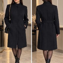Чёрное пальто - фото 2