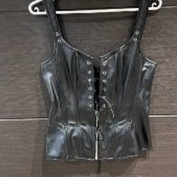 Корсет из искусственной кожи - фото 2