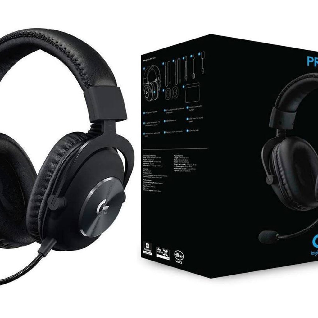 Игровые наушники Logitech G PRO X