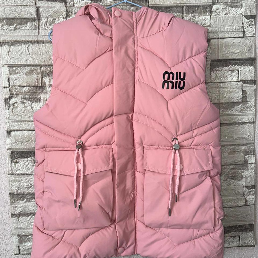 Дутый жилет Miu Miu