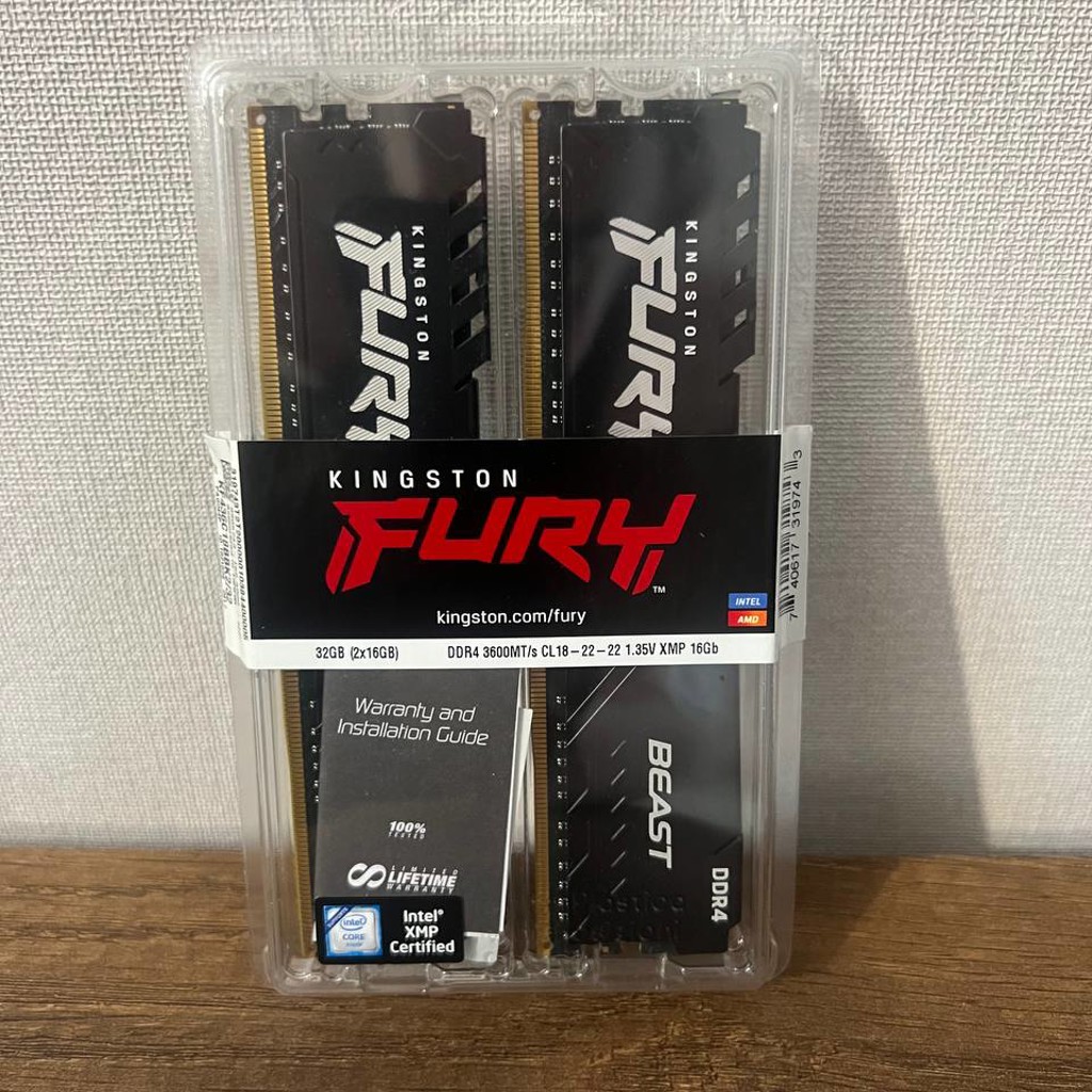 Оперативная память Kingston Fury Beast
