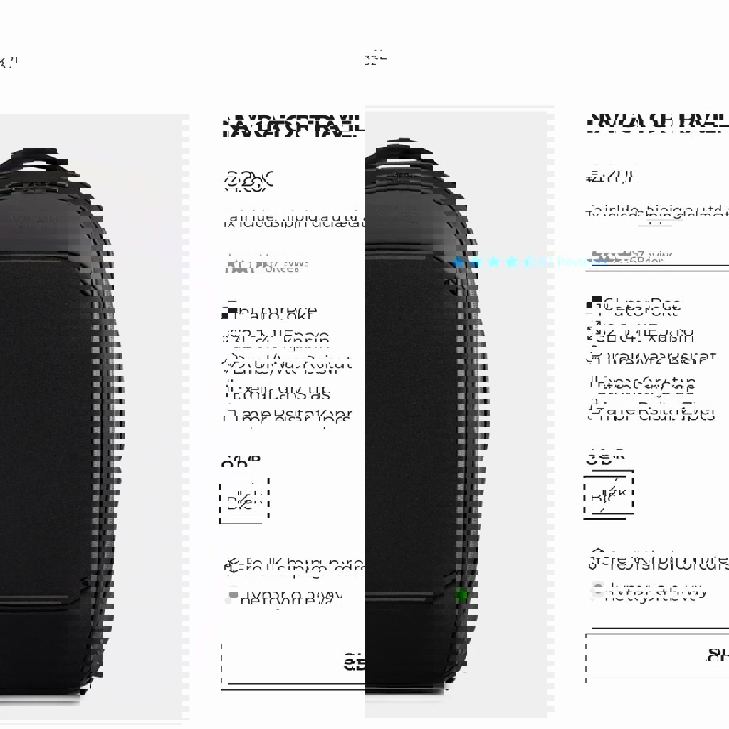 NOMATIC NAVIGATOR BACKPACK 32L