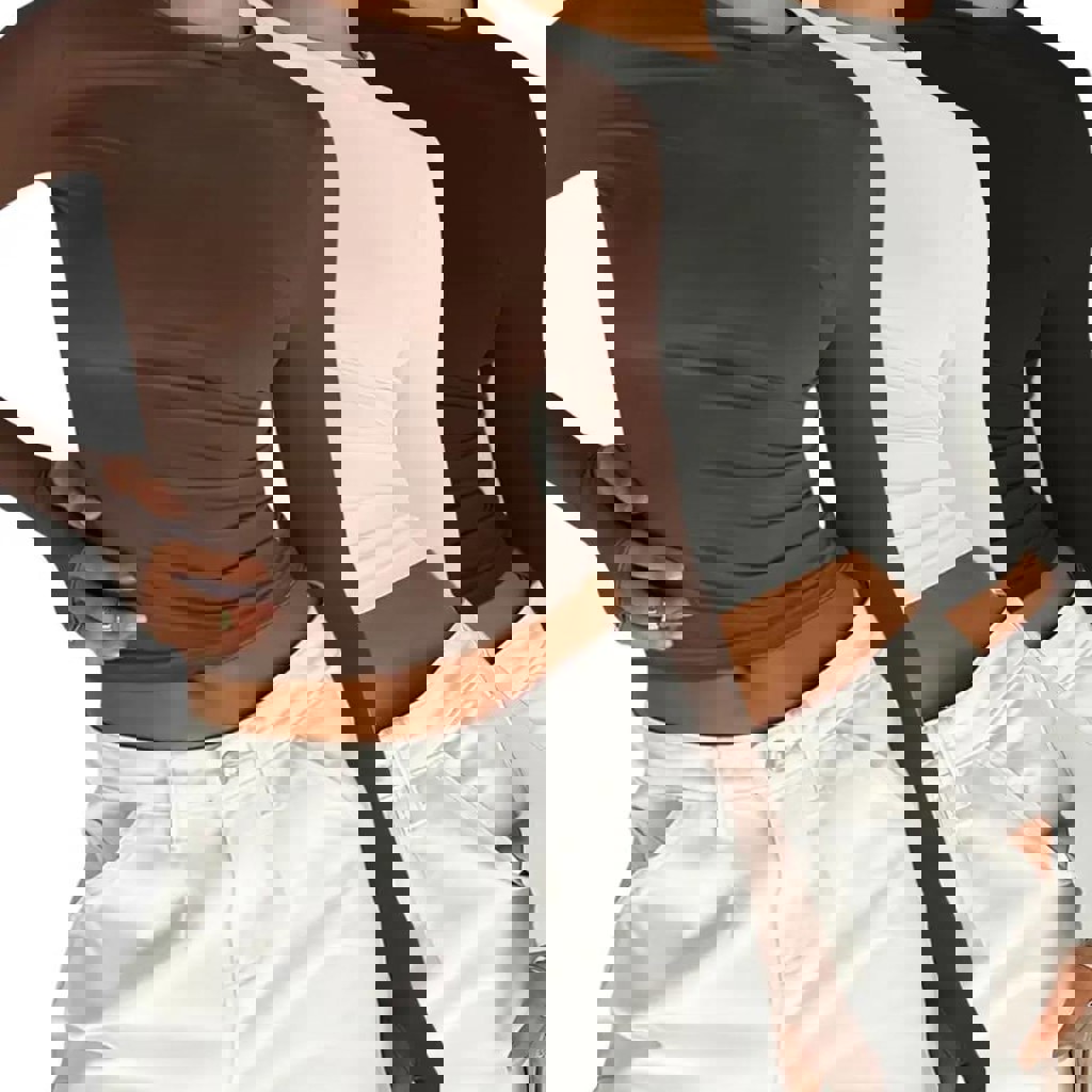 Комплект обтягивающих кофточек