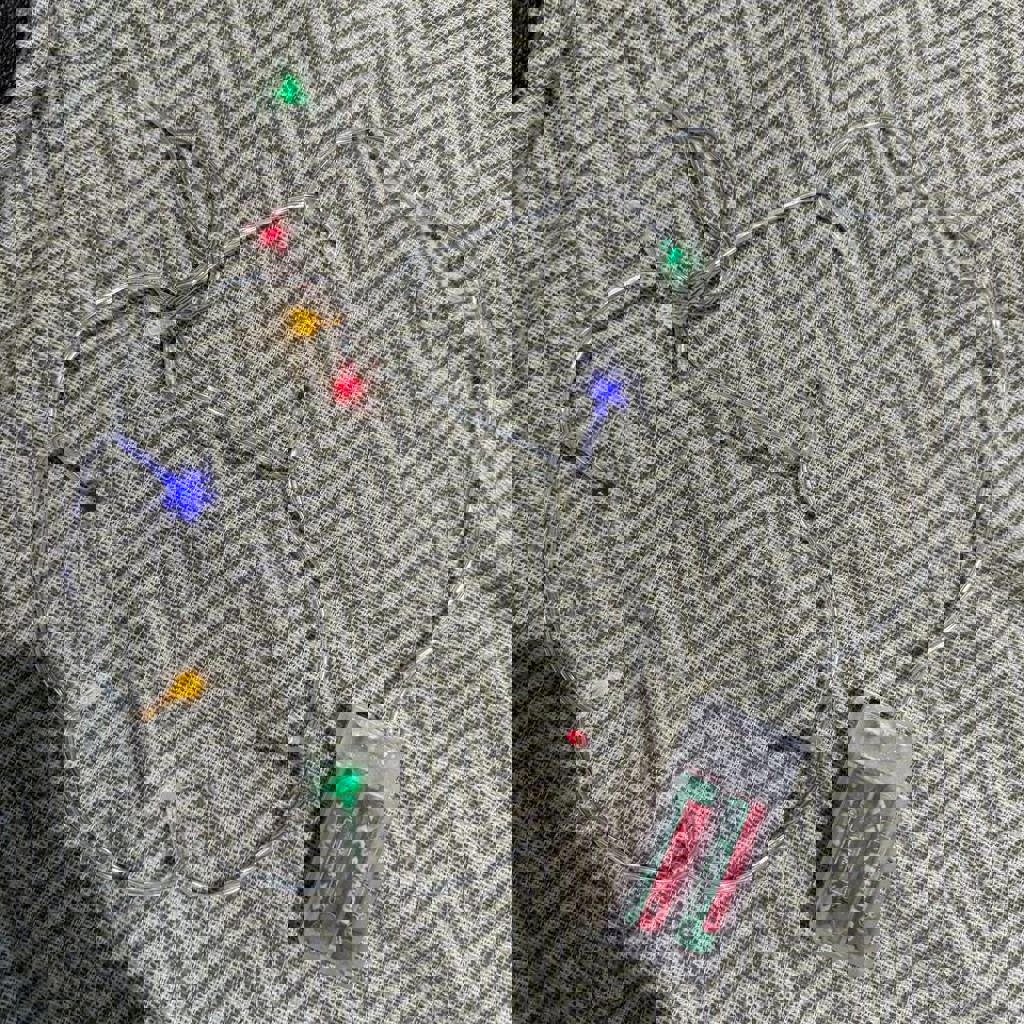 Гирлянда на окно