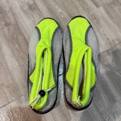 Тапочки для купания, жёлтые - фото 3