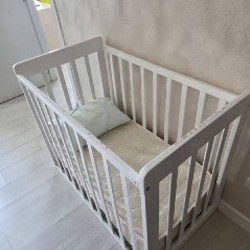 Кроватка с матрасом и подушкой (100х60см) - фото 2