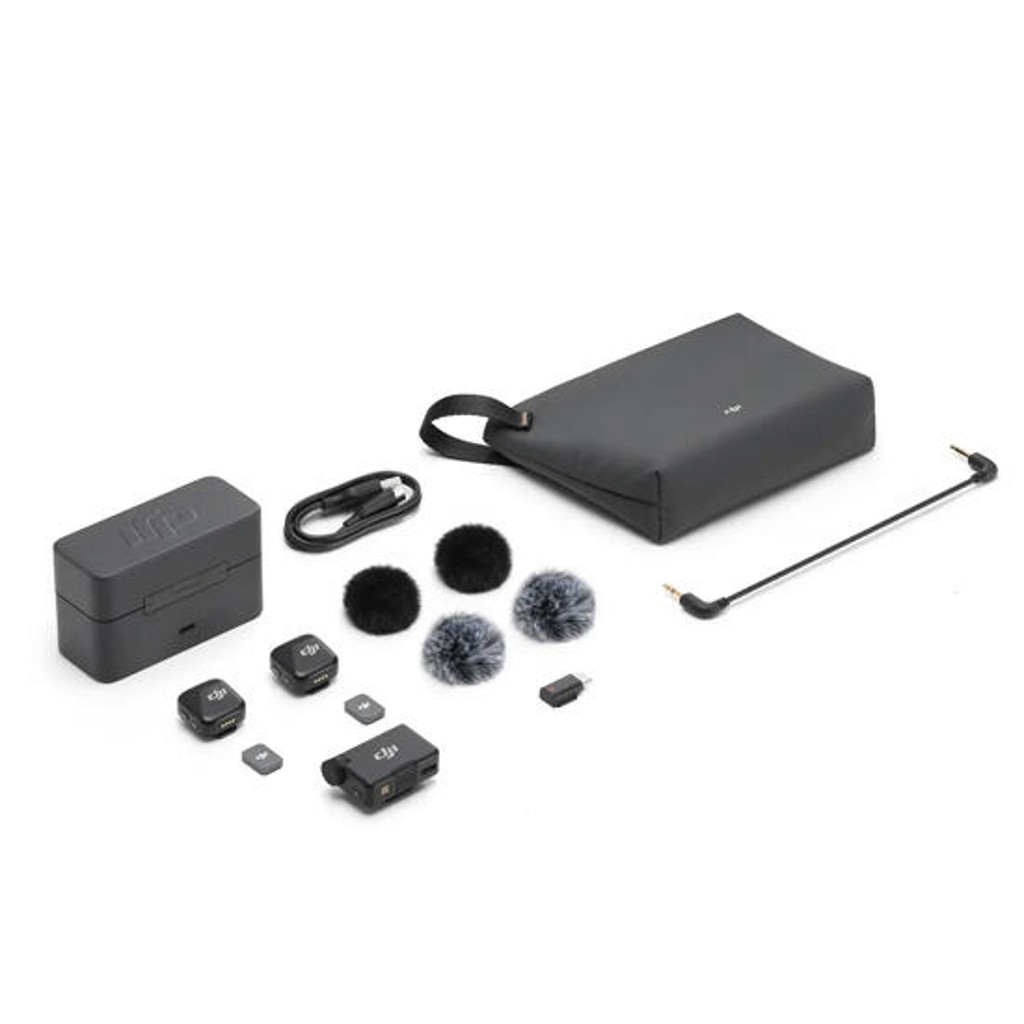 DJI MIC MINI 2 TX + 1 RX + CHARGING CASE
