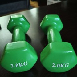 Гантели прорезиненные стальные - фото 4