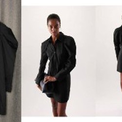 Оранжевое льняное миди-платье - фото 3