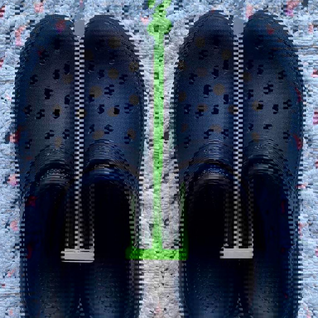 Crocs Double-Platform Slingback Slides