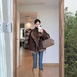 Шуба-дублёнка - фото 4