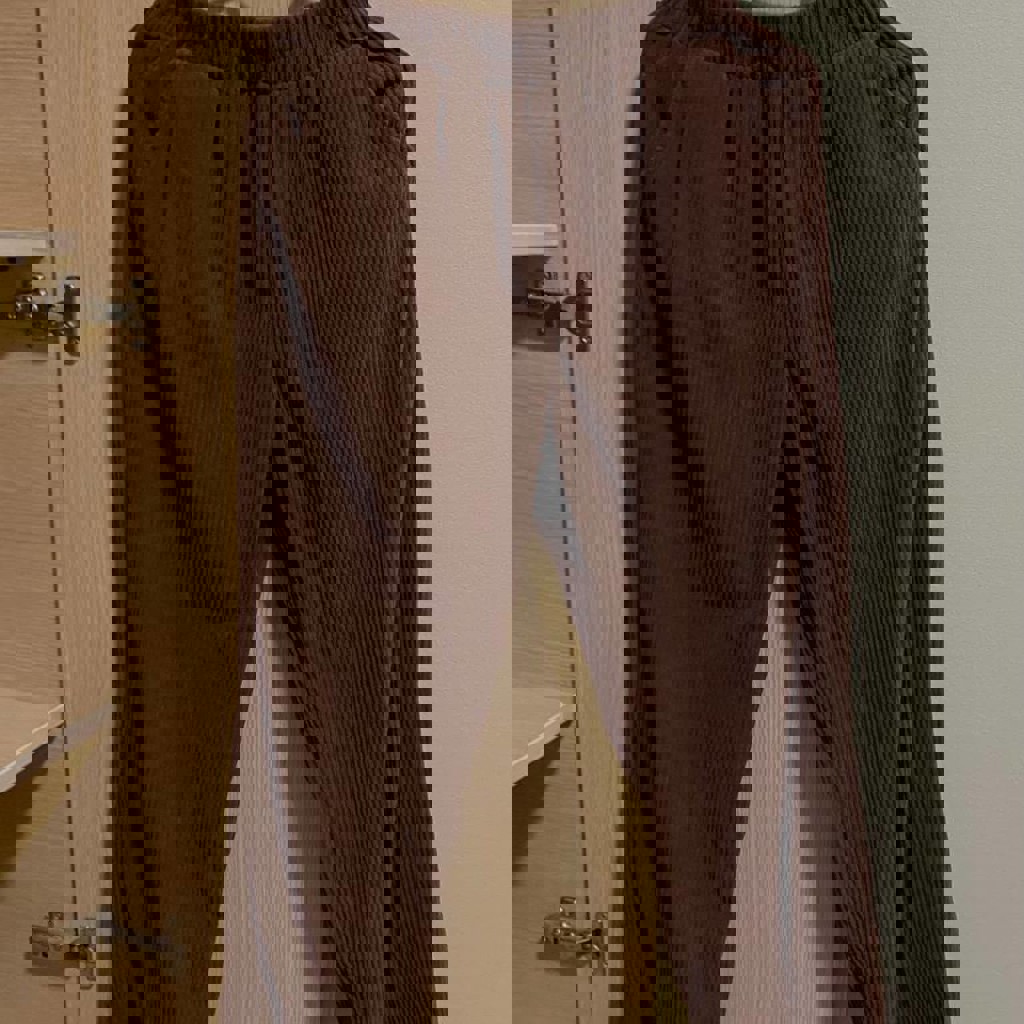 Вельветовые брюки шоколадные