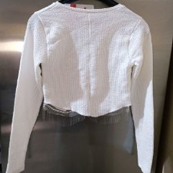 Кроп-топ с бахромой - фото 3