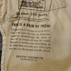 Мужские джинсы Levi's 511 - фото 3