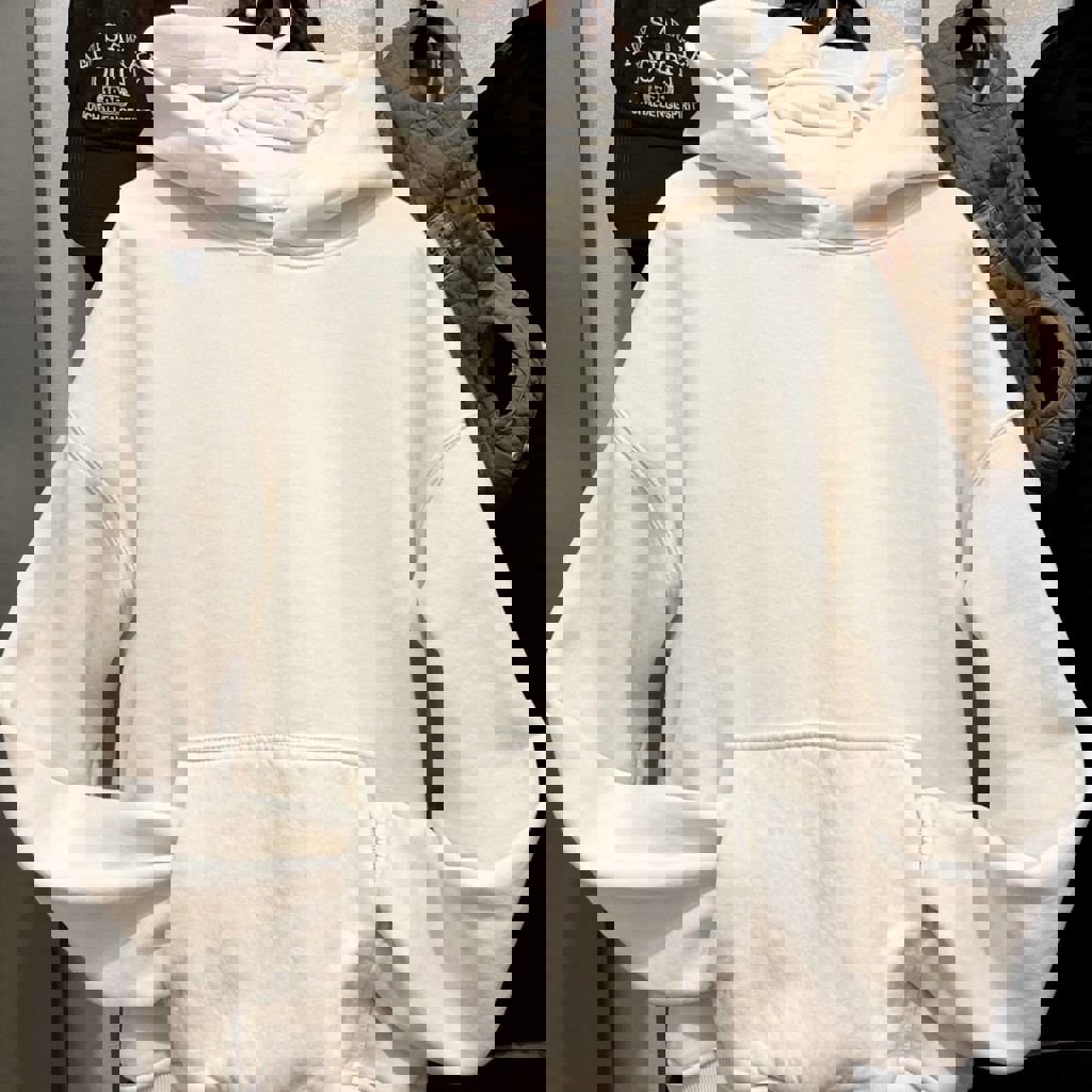 Худи цвета слоновой кости