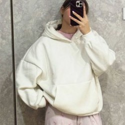 Худи цвета слоновой кости - фото 2