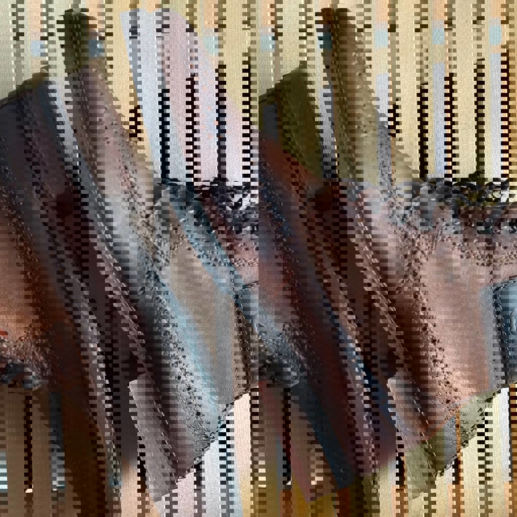 Мужские кожаные ботинки