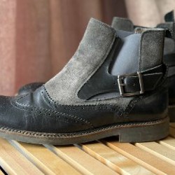 Мужские кожаные ботинки - фото 6