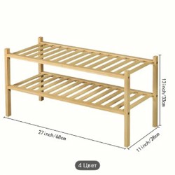 Деревянная навесная полка - фото 3