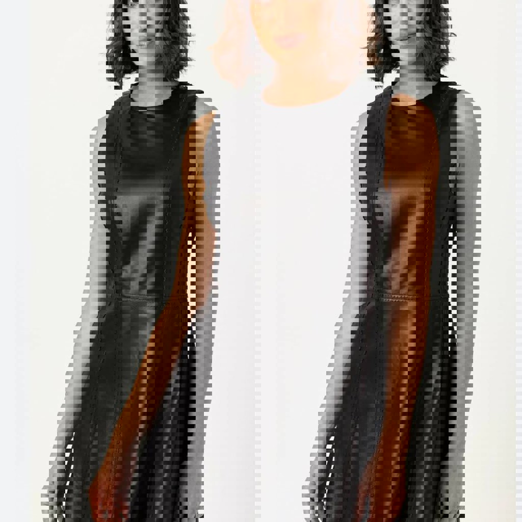 Шорты кожзам