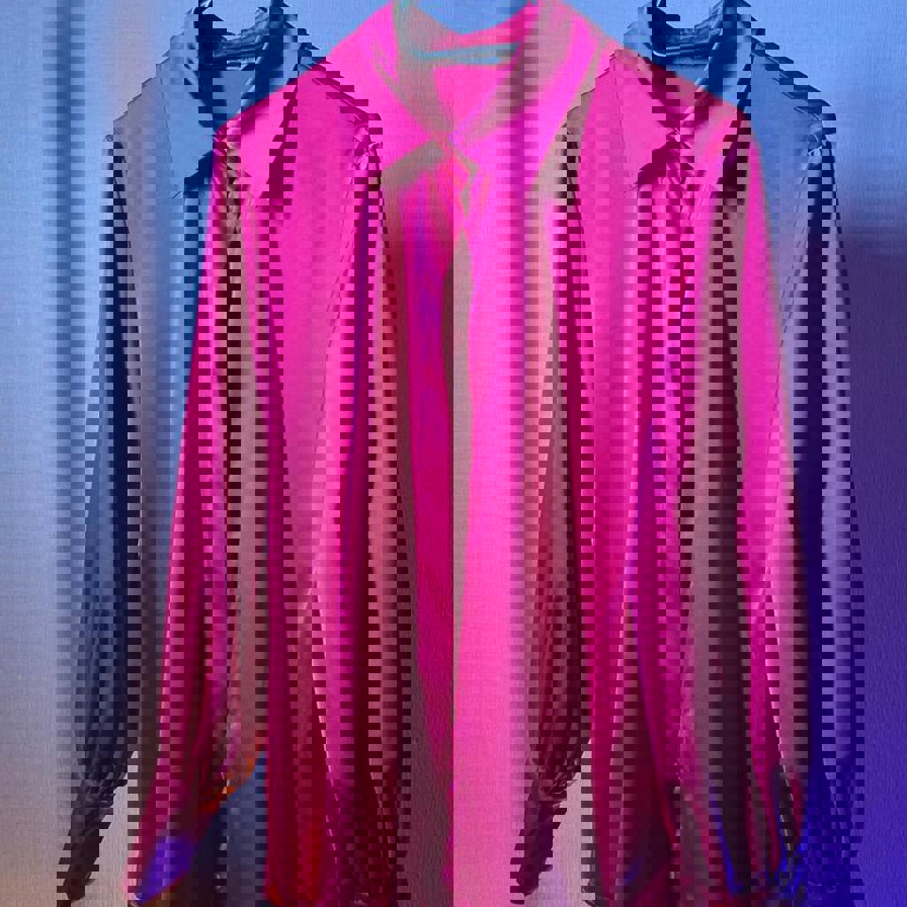 Розовая блузка