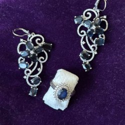 Набор серьги и кольцо - фото 2