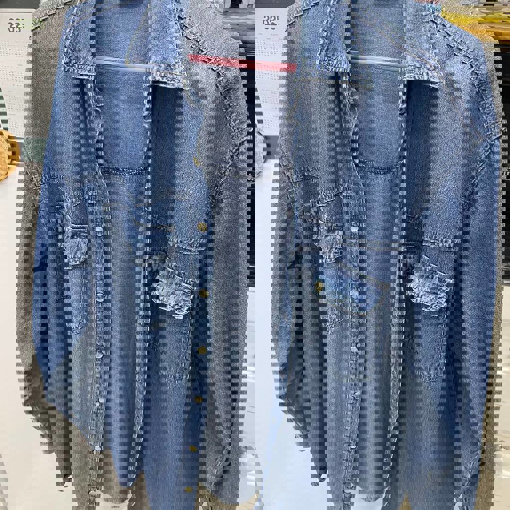 Рубашка оверсайз