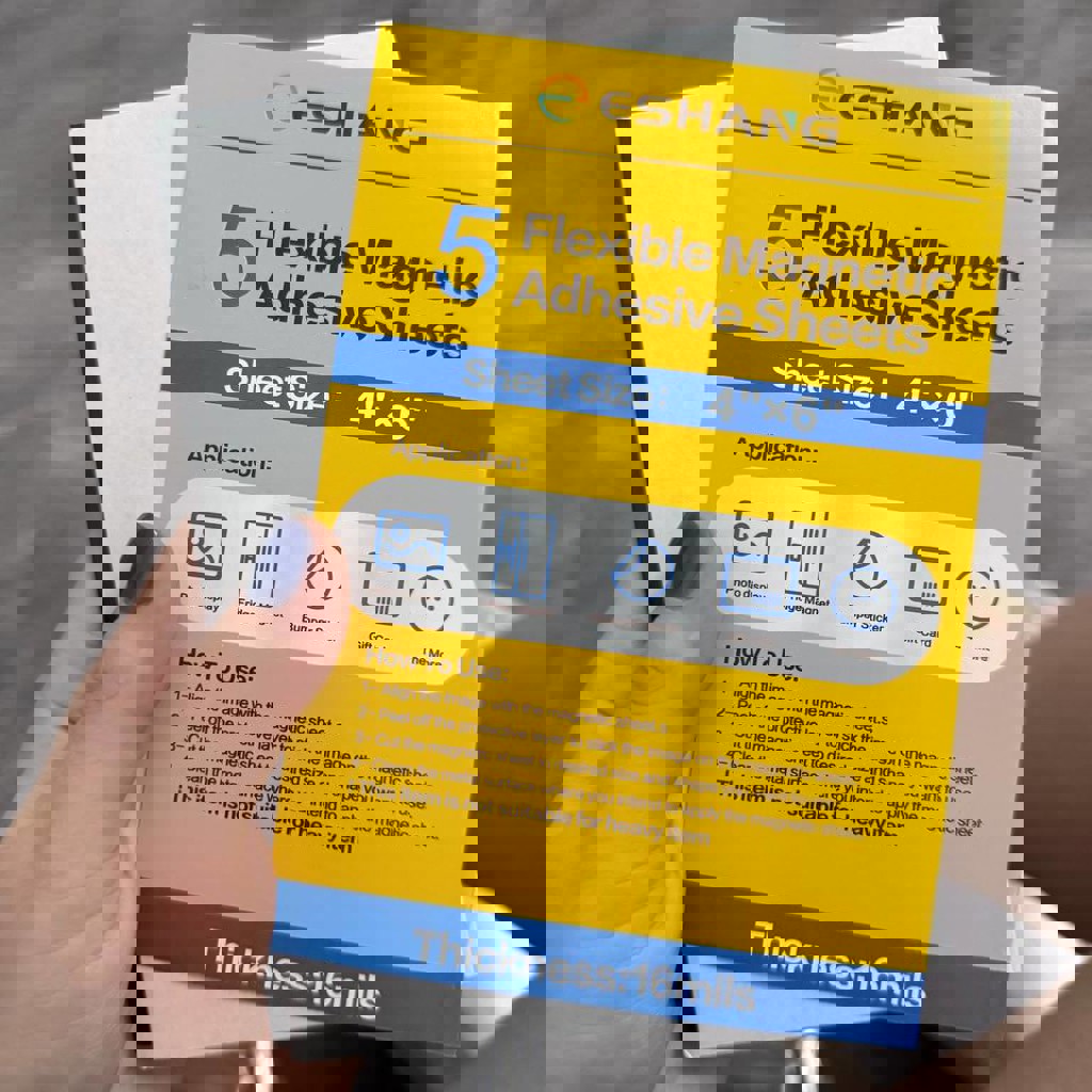 Магнитные листы на клеевой основе