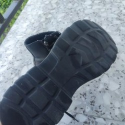 Ботинки черные - фото 2