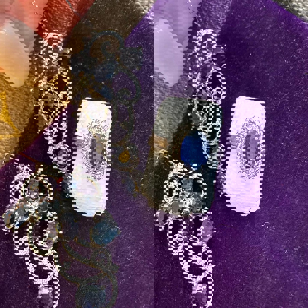 Набор кольцо и серьги