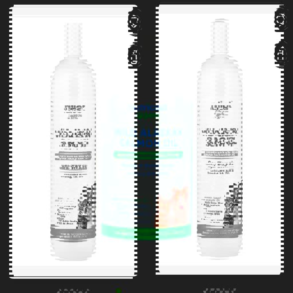 Жир / масло лосося для кошек и собак