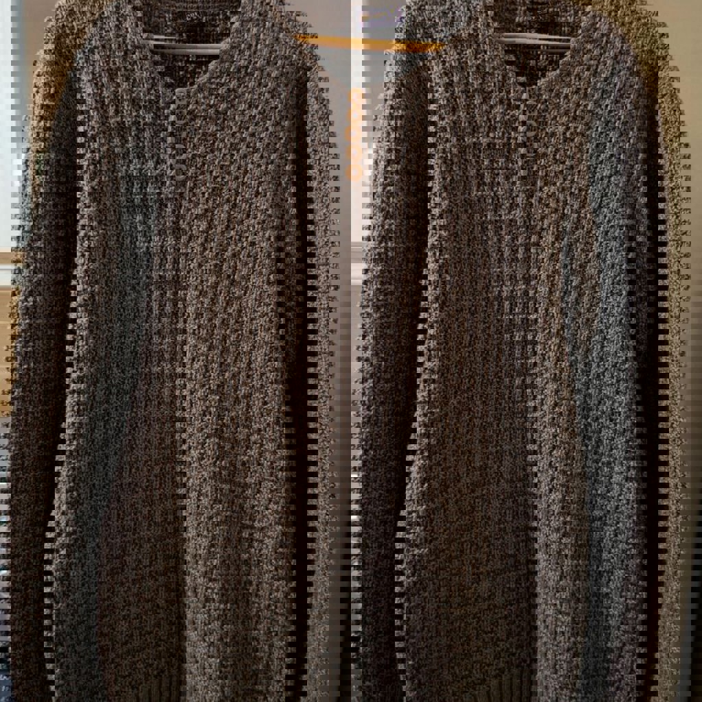 Джинсы мужские синие утеплённые