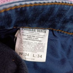 Джинсы мужские синие утеплённые - фото 7