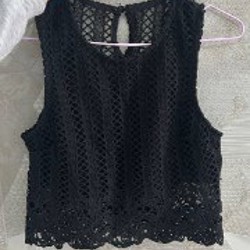 Черное летнее платье - фото 9