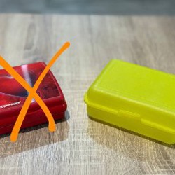 Контейнер Tupperware розовый - фото 1