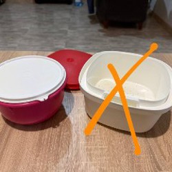 Контейнер Tupperware розовый - фото 3