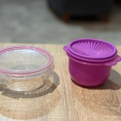 Контейнер Tupperware розовый - фото 5