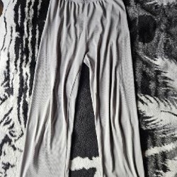 Брюки легкие серые - фото 4