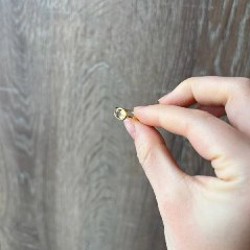 Кольцо с цитрином - фото 2