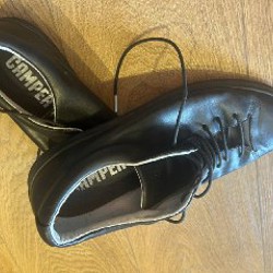 Кожаные кеды camper - фото 2