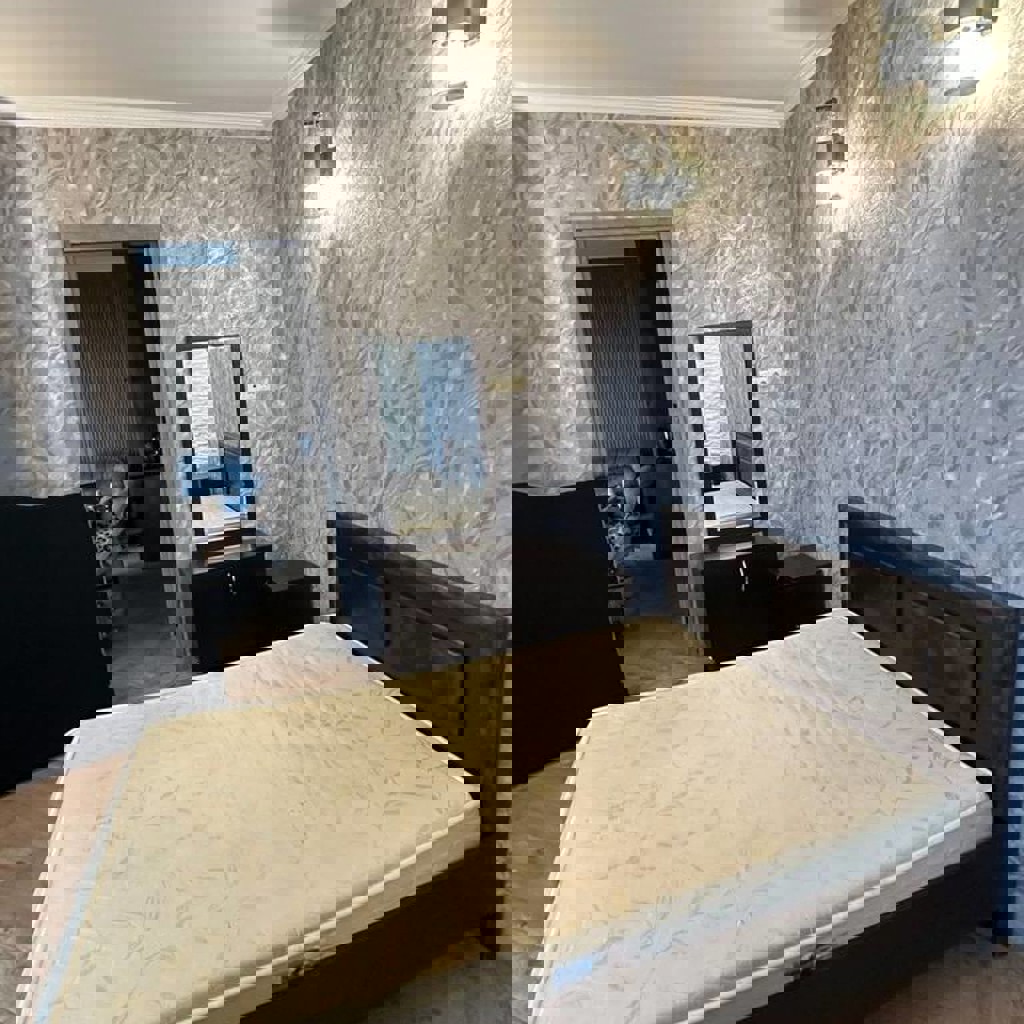 Кровать с матрасом